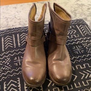 Gray Frye harness boots 8